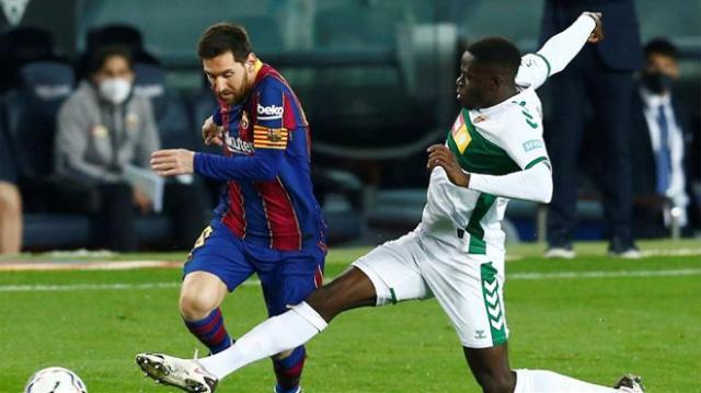 kaiyun-巴萨大胜保级队，梅西梅开二度独占射手榜首